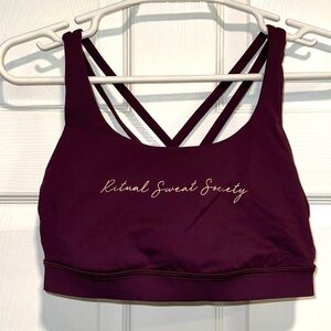 LuLuLemon Sports Bra | “Ritual Sweat Society”